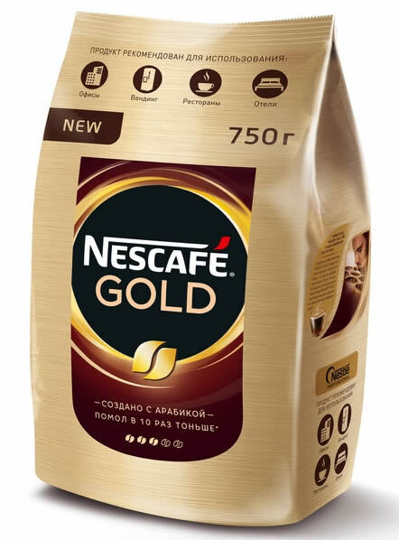 Кофе растворимый NESCAFÉ Сублимированный 750г. 1шт #1