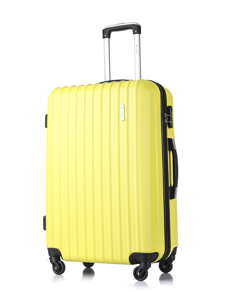 Чемодан на колесах Lcase Krabi. Большой L, АВС пластик, 70 см, 89 л. Дорожный чемодан на колесиках для #1
