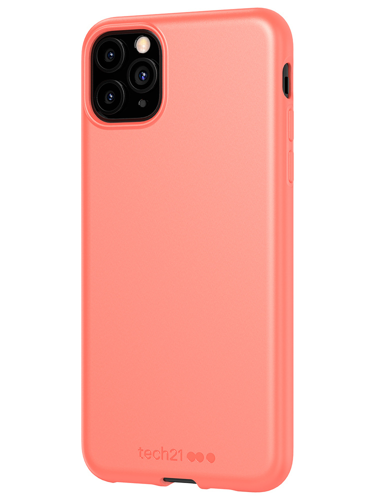 Чехол противоударный Tech21 Studio Colour for iPhone 11 Pro Max - Coral, коралловый (T21-7293)  #1