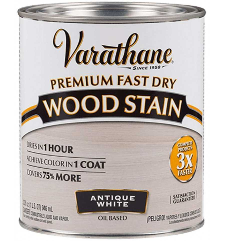 Морилка - Масло Для Дерева Varathane Premium Fast Dry Wood Stain Античный Белый 0,946л  #1