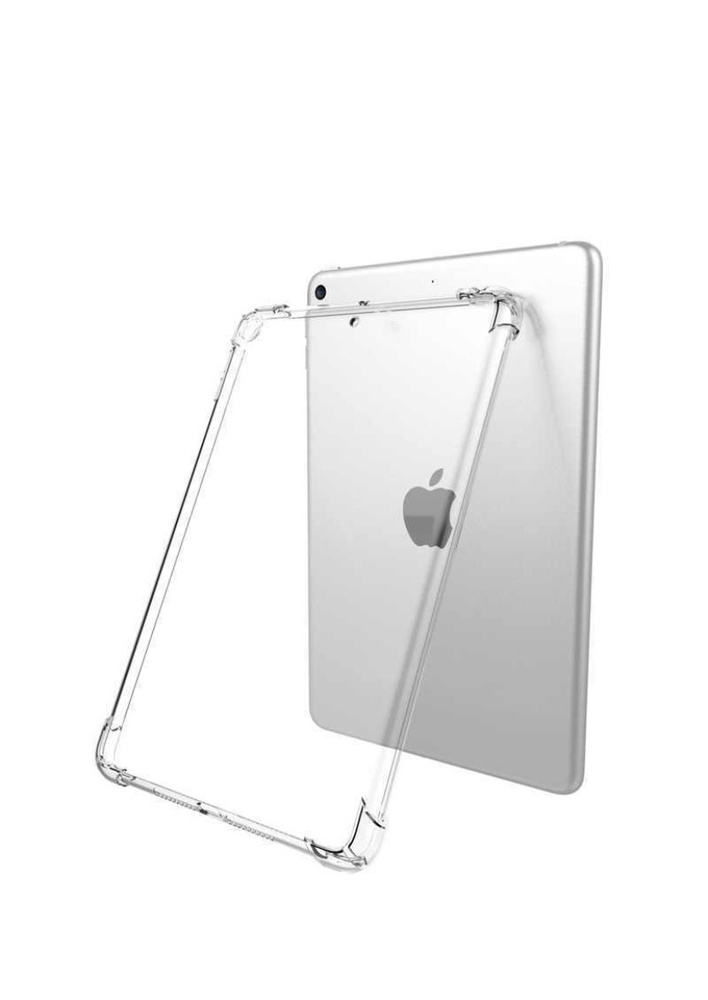 Чехол прозрачный силиконовый с усиленными углами для планшета Apple iPad (7-го, 8-го, 9-го поколения) #1