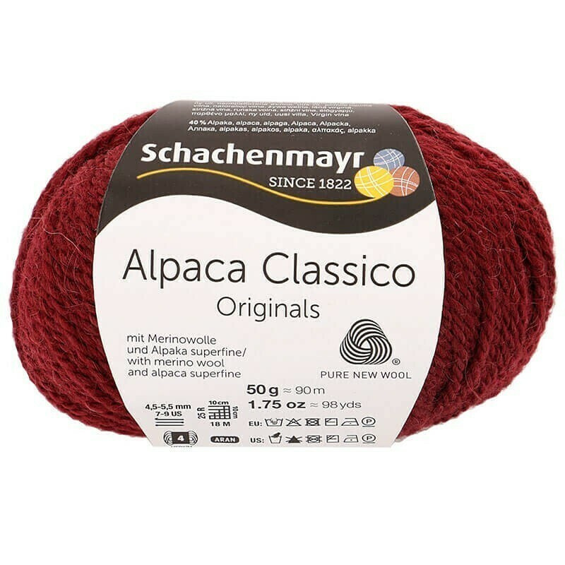 Пряжа Schachenmayr Originals Alpaca Classico 00032 bratapfel #1