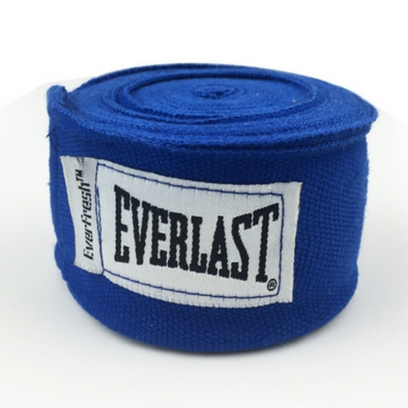 Бинты Everlast HAND WRAPS 3.5 м эластичные синие #1