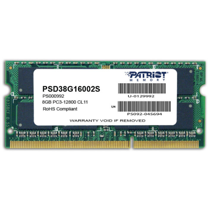 Patriot Memory Оперативная память PSD38G16002S_2523 озон 1x8 ГБ (PSD38G16002S)  #1