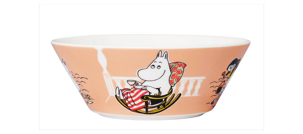 Пиала Arabia Finland Moomin "Муми-мама мармеладная" 15 см, фарфор #1