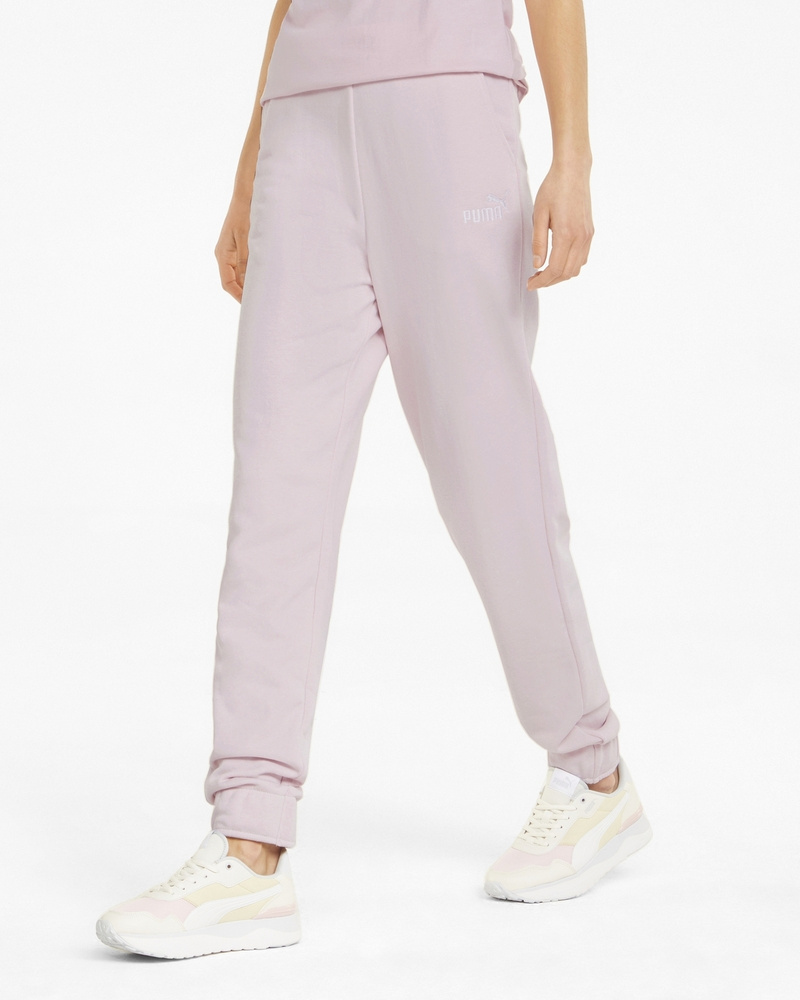 Брюки спортивные PUMA Ess+ Embroidery High-Waist Pants Tr Cl #1