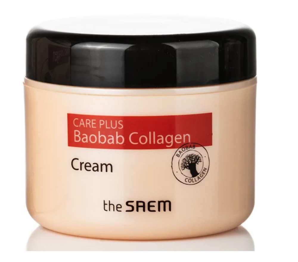 The Saem, Крем коллагеновый для лица баобаб для лица Care Plus Baobab Collagen Cream, 100мл  #1
