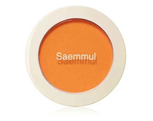 The Saem, blusher Румяна saemmul single blusher or02 selfie orange 5гр #1