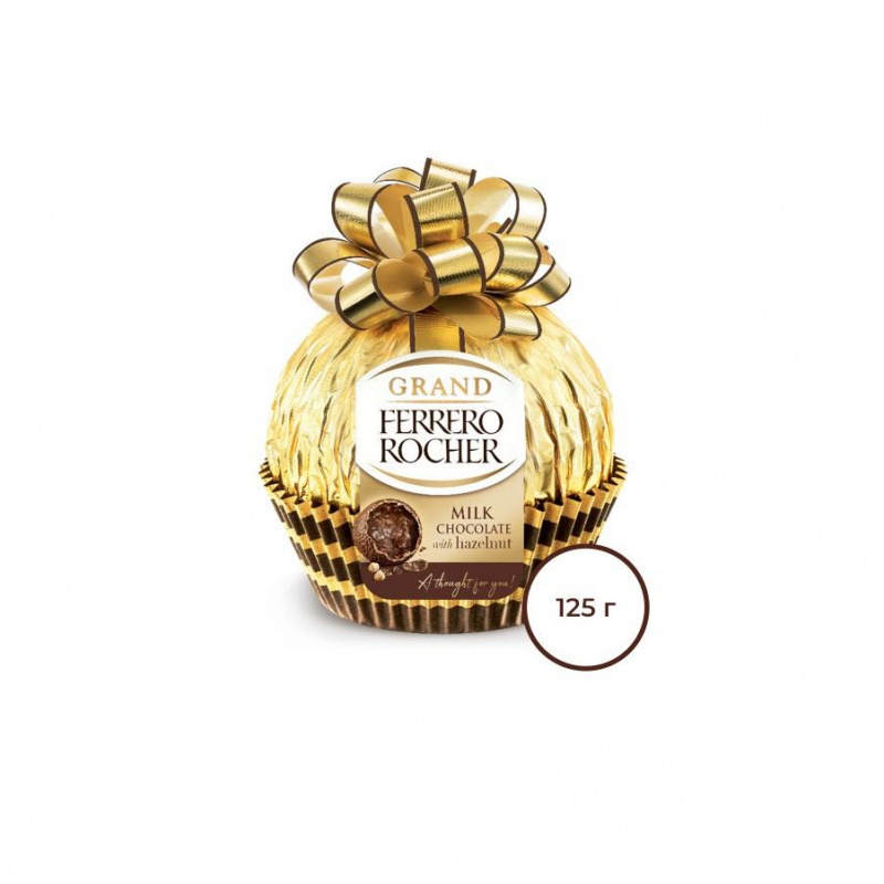 Набор конфет Grand Ferrero Rocher (Новый год) 125 грамм #1