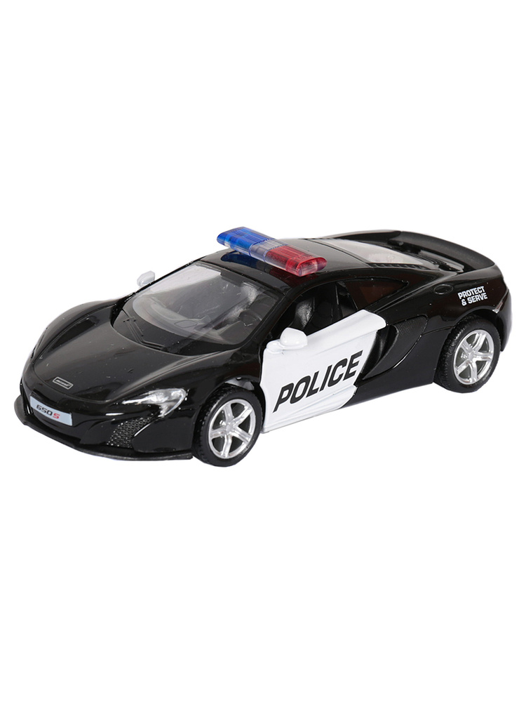 Модель машины 1:36 McLaren 650S Police 13см инерция #1