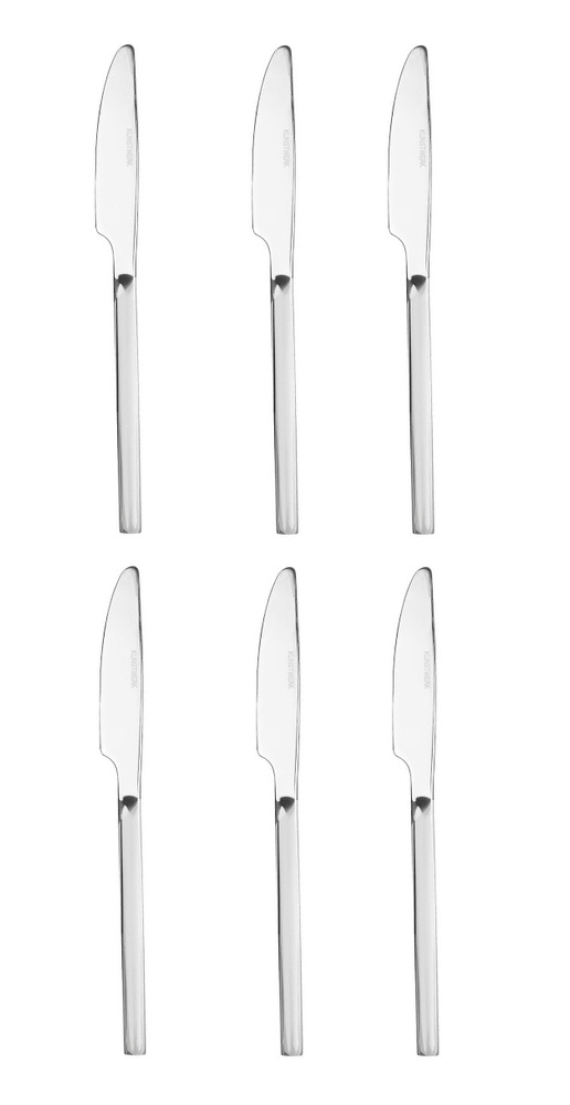Нож столовый Sapporo Basic из нержавеющей стали (6 шт), Kunstwerk #1