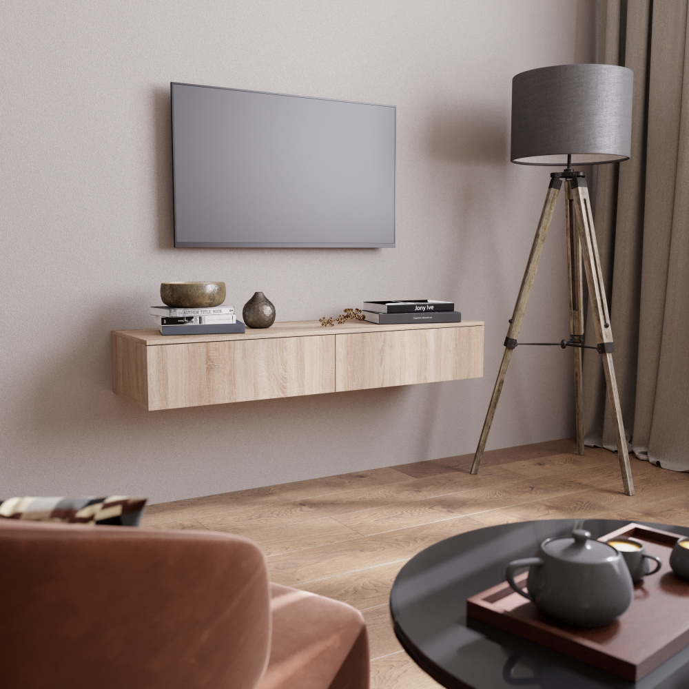 Тумба под телевизор 110х34х18 см, Storys - купить в интернет-магазине ...