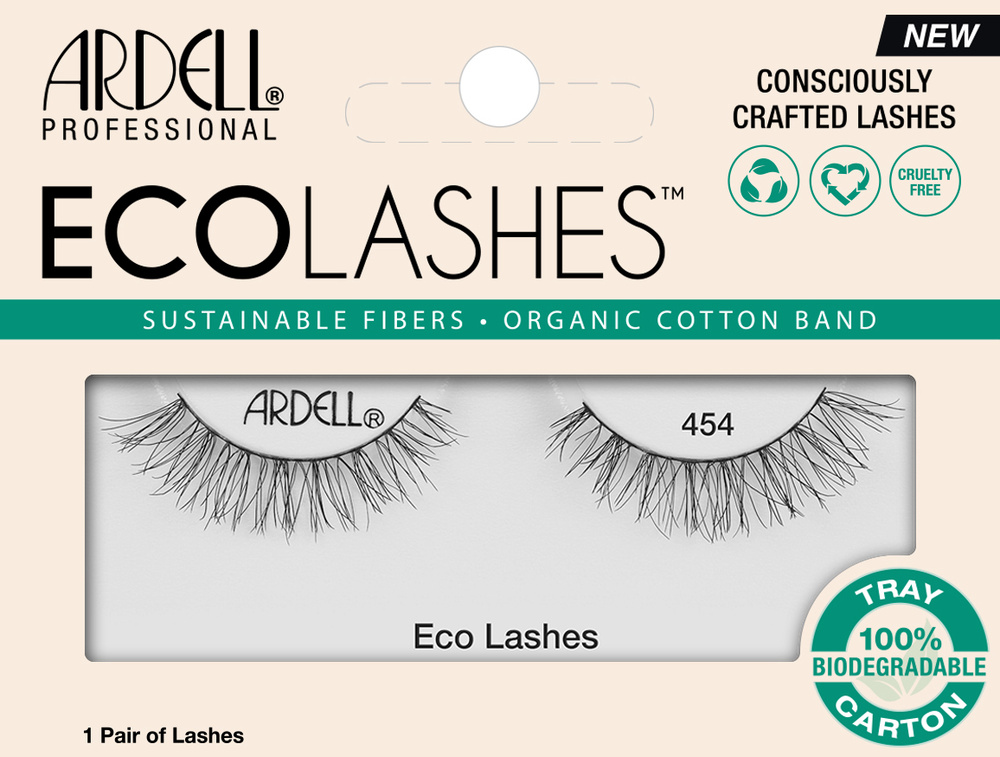 Накладные ресницы эффект естественный, натуральный Ardell ЭКО Eco Lashes 454  #1