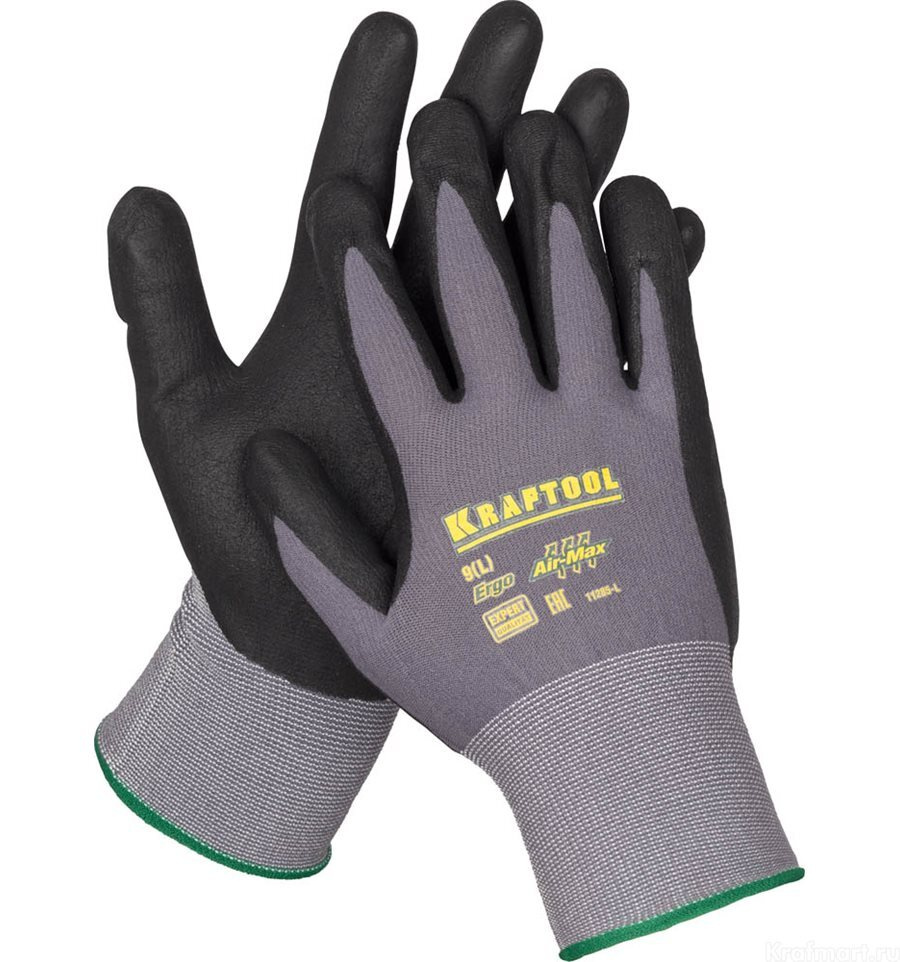 Kraftool Перчатки защитные, размер: 10 (XL), 1 пара #1