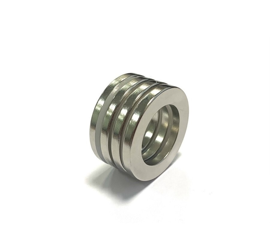 Магнитное кольцо 28х18х3 мм (диаметр 28 мм, толщина 3 мм) - 4 шт  #1