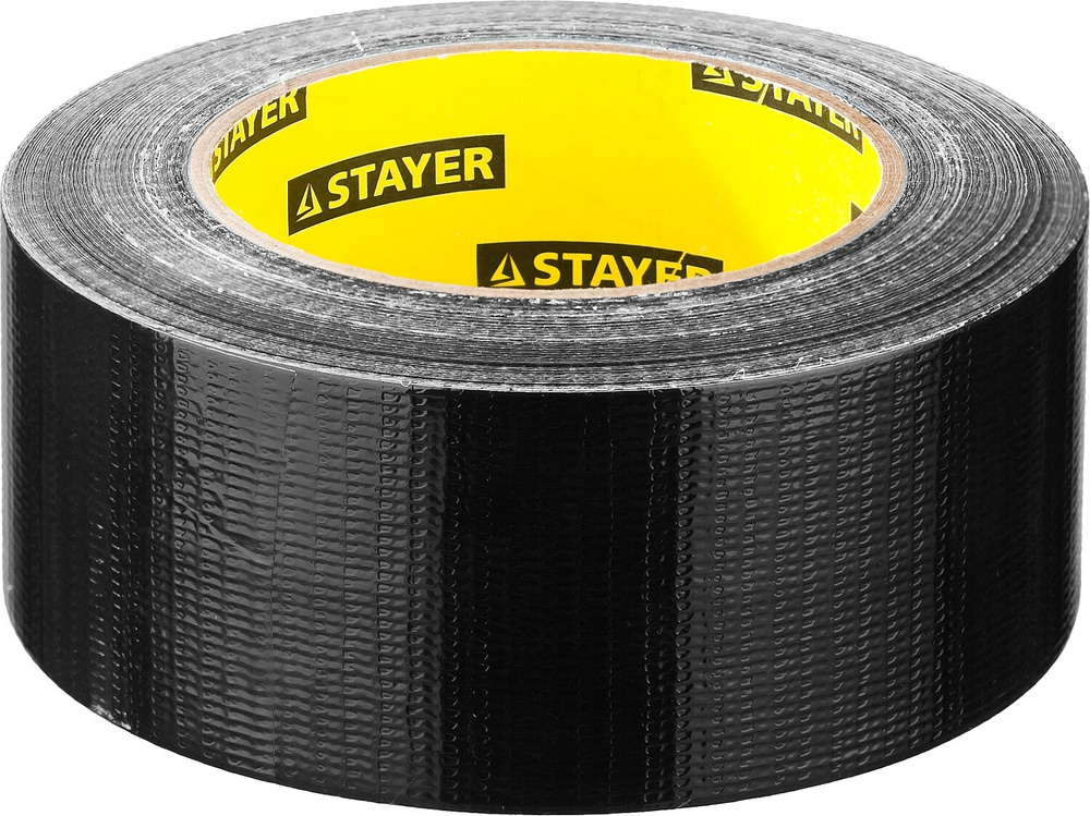 STAYER 48 мм, 45 м, черная, армированная лента, Professional (12086-50-50) #1
