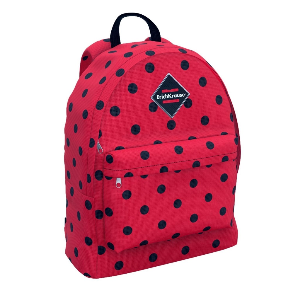 Рюкзак ErichKrause EasyLine 17L Dots in Red #1