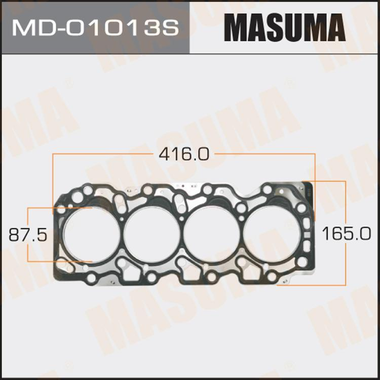 Прокладка Гбц MASUMA MD01013S #1