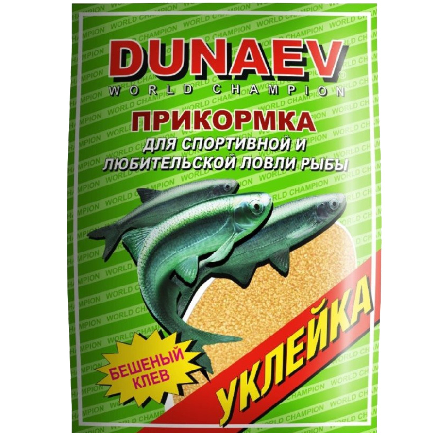 Прикормка натуральная рыболовная Dunaev КЛАССИКА Уклейка 0.9 кг / Принадлежности для рыбалки / Прикормка #1