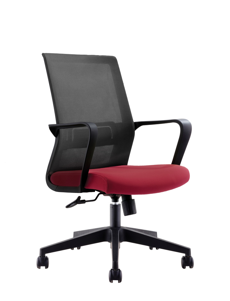 ТМ ДЭФО Офисное кресло, черный; красный #1
