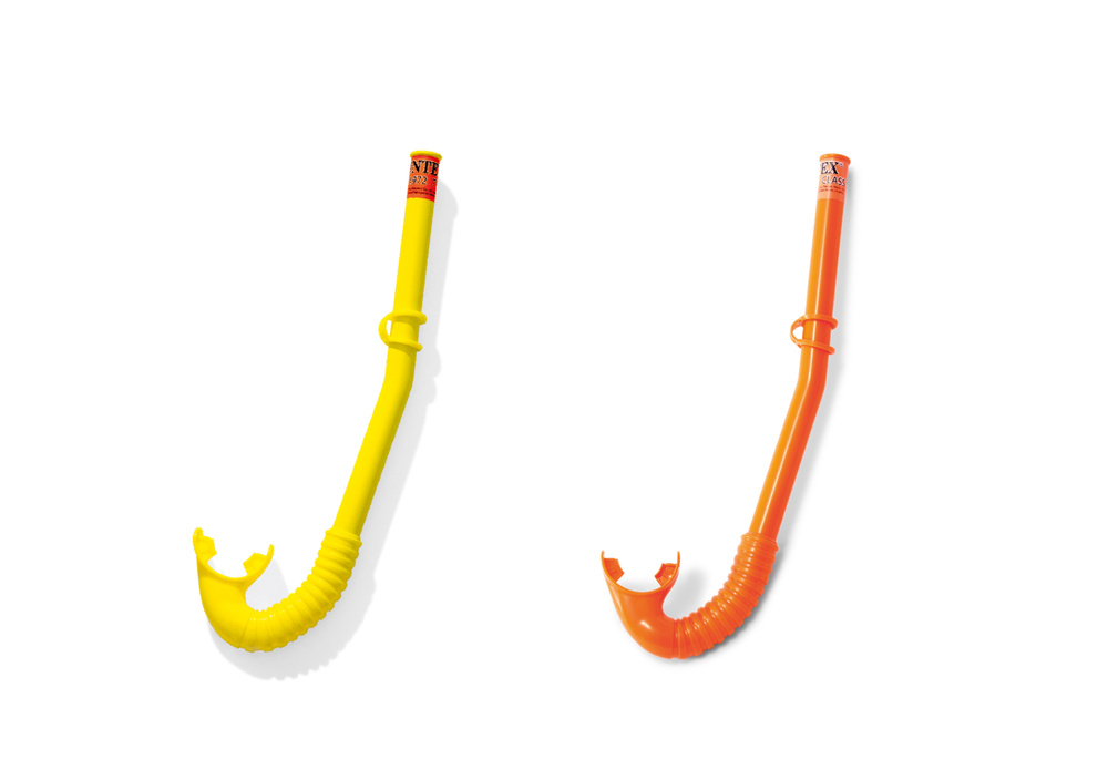 Трубка для плавания "Hi-Flow" цвета МИКС, от 3 до 10 лет, Intex 55922  #1
