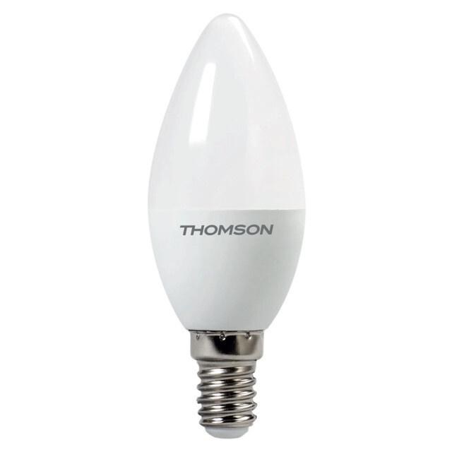 лампа светодиодная THOMSON Candle 6Вт E14 500Лм 4000K свеча #1