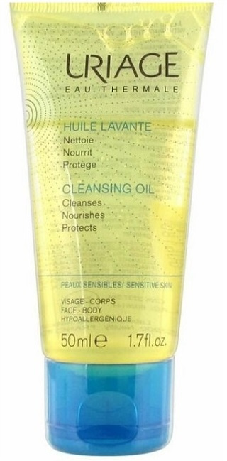 URIAGE, Eau Thermale Очищающее пенящееся масло для сухой, деликатной и чувствительной кожи тела, 50 мл #1