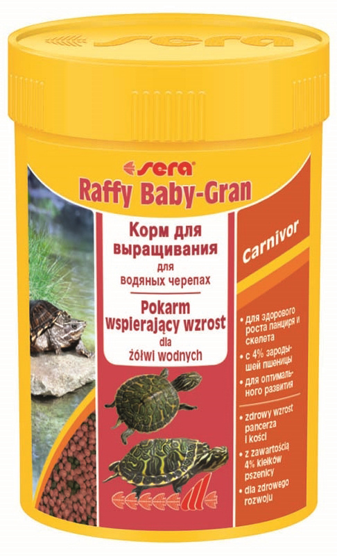 Sera корм для рептилий RAFFY BABY GRAN, 100 мл, 32 г #1