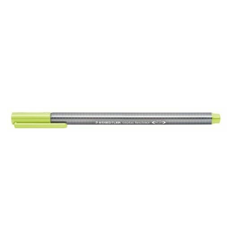 Ручка капиллярная Staedtler Triplus, одноразовая, 0.3 мм Зеленый лайм  #1