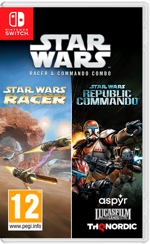 Игра Star Wars Racer & Commando Combo (Nintendo Switch, Английская версия) #1