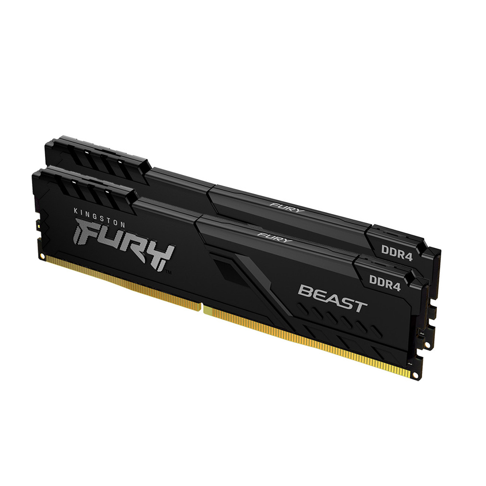 Kingston Оперативная память Комплект модулей памяти FURY Beast KF432C16BBK2/16 DDR4 16GB (Kit 2x8GB) #1