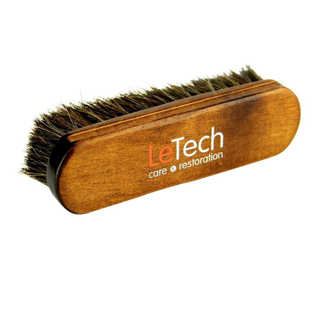 Щётки для чистки и полировки верха c конским ворсом, LeTech, Horse Hair Brush for Polishing - 1 шт.  #1