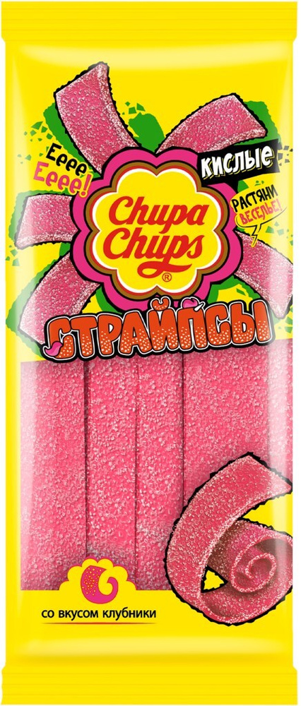 Мармелад CHUPA CHUPS Страйпсы, 120 г - 5 шт. #1