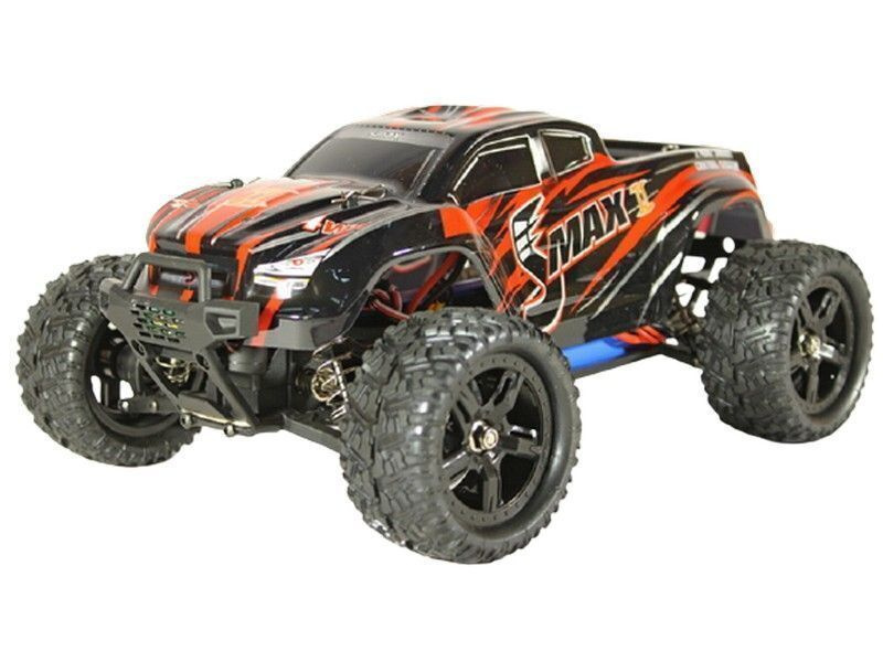 Радиоуправляемый монстр Remo Hobby SMAX Brushless V2.0 (красный) 4WD 2.4G 1/16 RTR  #1