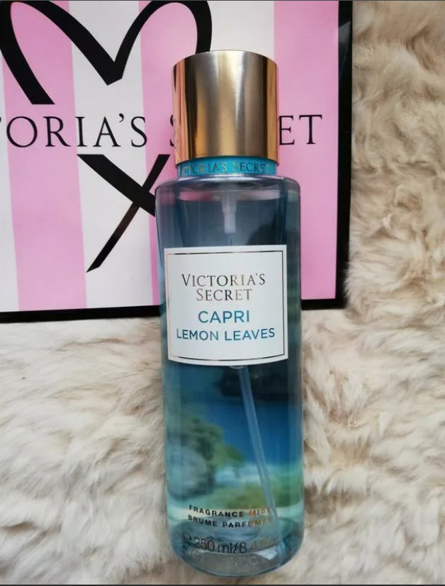 Victoria Secret спрей, духи для тела Capri Lemon Leaves Fragrance Body Mist, 250ml. #1