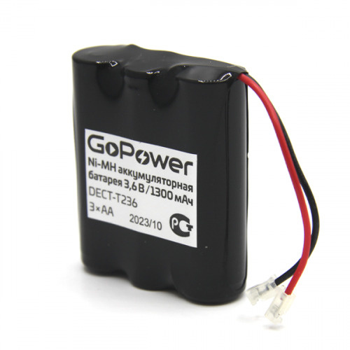 Аккумулятор для радиотелефонов GoPower T236 PC1 NI-MH 1300mAh #1