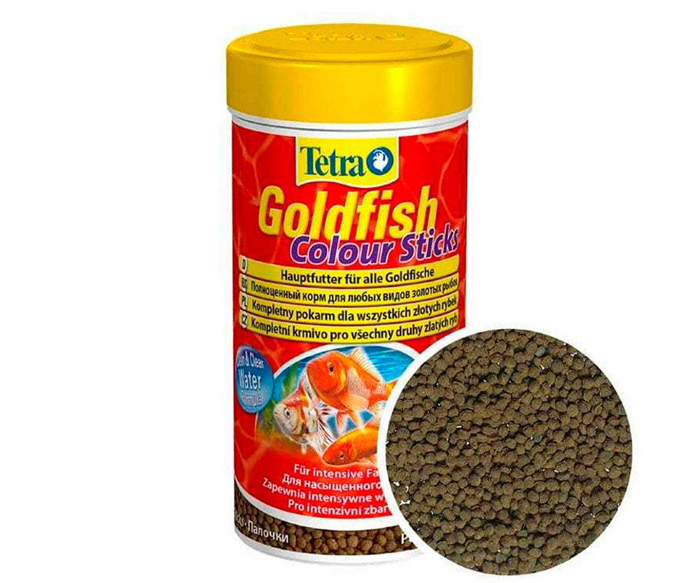 Корм для рыб Tetra goldfish colour sticks гранулы для золотых рыб для окраса 100мл 140097  #1