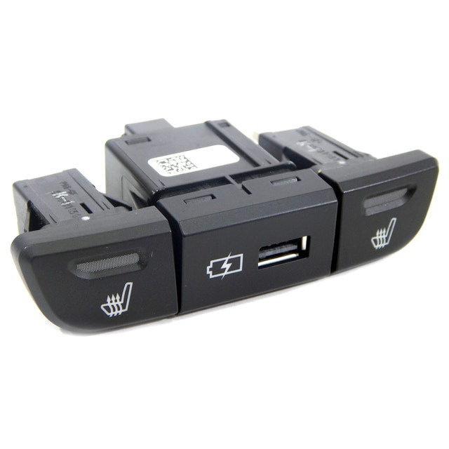 USB Автомобильное зарядное устройство Vesta штатное с кнопками обогрева  #1
