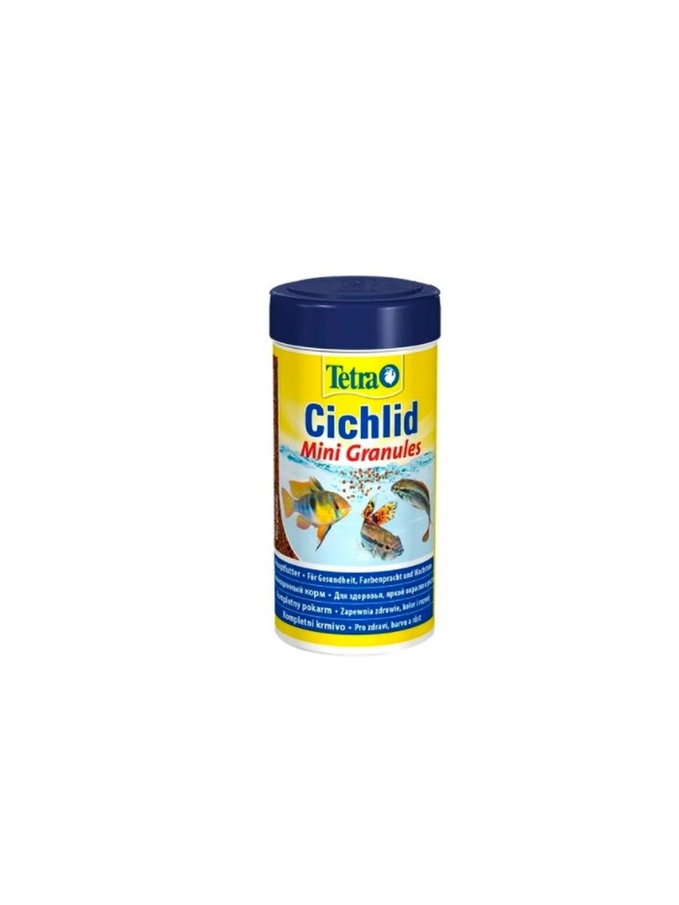 Tetra Корм для маленьких и карликовых цихлид Tetra Cichlid Mini Granules, мини-гранулы 250мл  #1