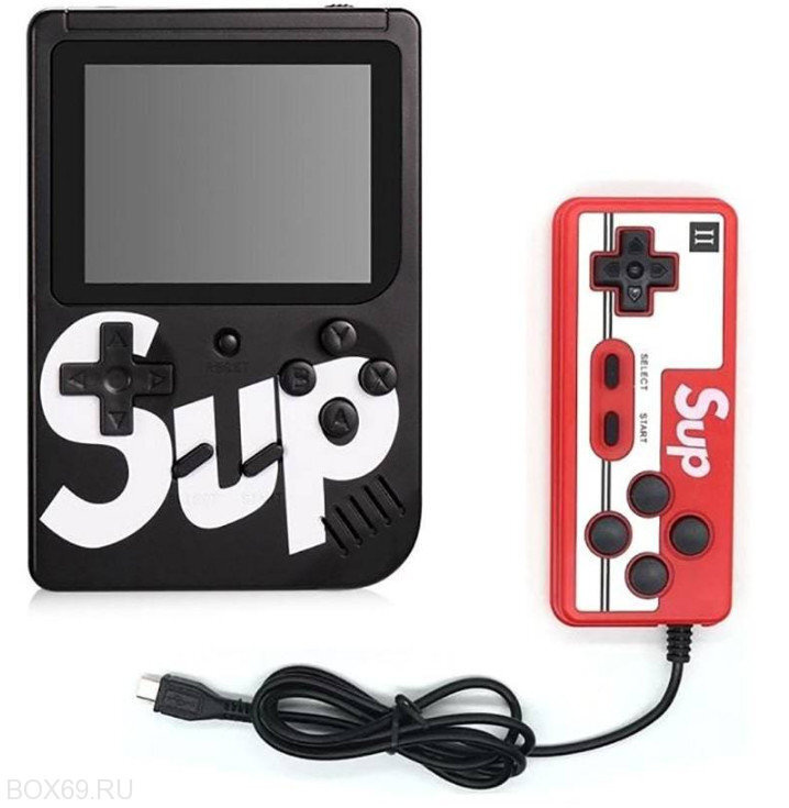Портативная игровая приставка SUP Game Box Plus 400 в 1 + джойстик (геймпад) / игровая консоль Sup Game #1