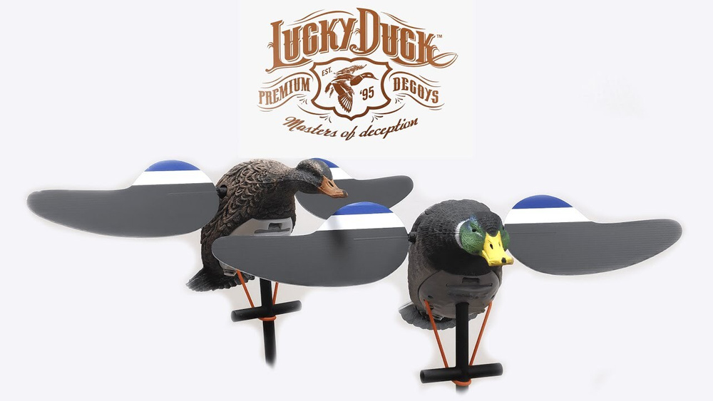 Махокрыл для охоты, утка и селезень Lucky Duck #1