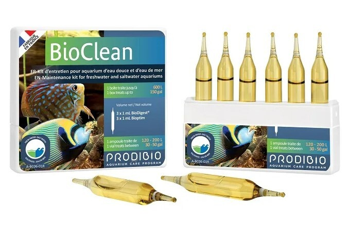 Prodibio Bioclean Fresh&Salt, набор добавок для морского и пресноводного аквариума (BIO DIGEST+ BIOPTIM) #1