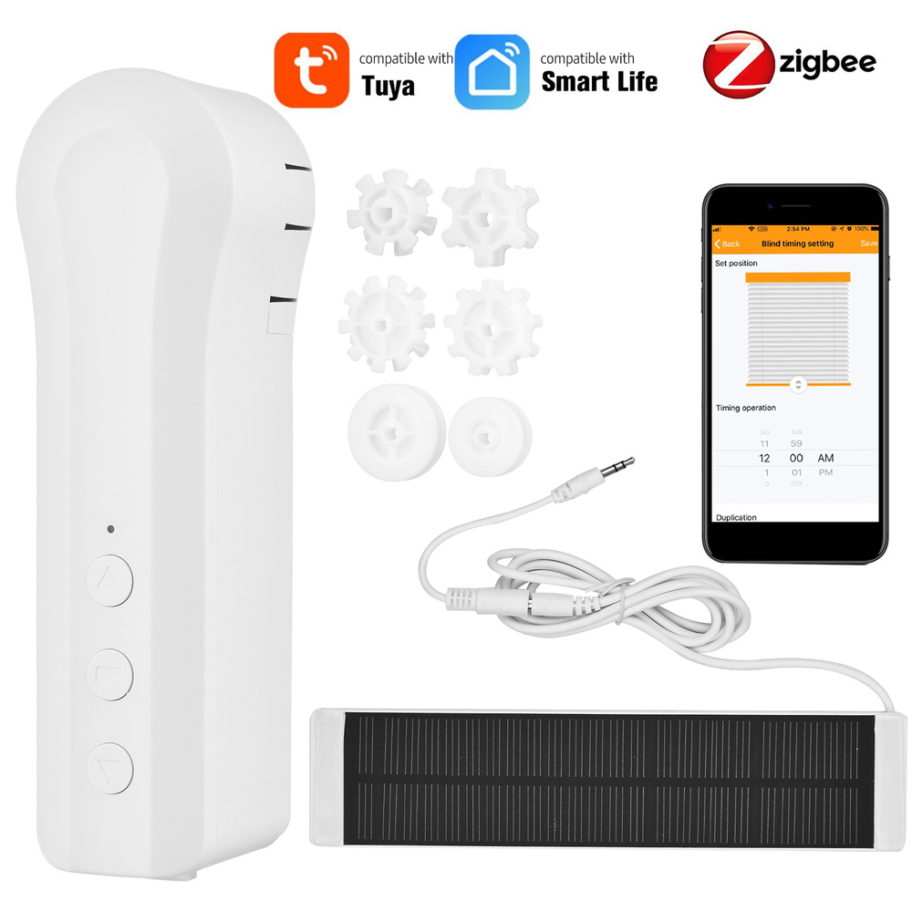 Умные жалюзи Zigbee на солнечной энергии Приводной двигатель - купить с ...