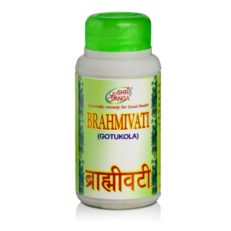 Brahmivati/Брахми Вати, омолаживающий тоник для мозга, 200 шт. #1