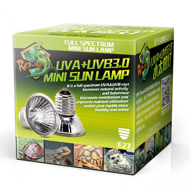 Ультрафиолетовая лампочка Rep-Shop Reptile UVA + UVB 3.0 50W E27 (мини) #1