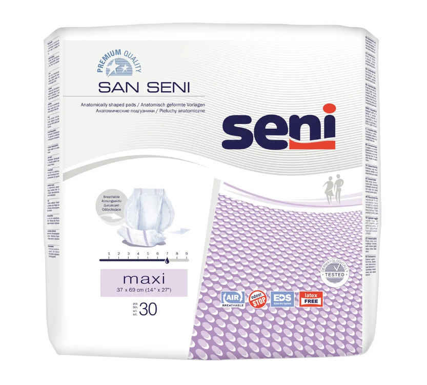 Анатомические подгузники для взрослых SAN SENI Maxi, 30 шт. #1
