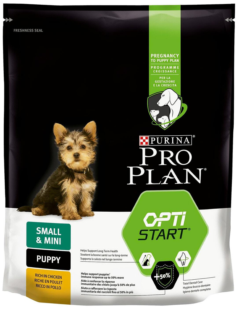 Pro Plan / Сухой корм для щенков Pro Plan Optistart Small&Mini Puppy для мелких пород с курицей 700г #1