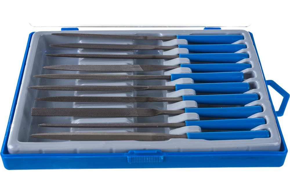 ЗУБР Профи набор надфилей 10 шт 140 мм, в боксе,16021-2-H10 - купить по ...