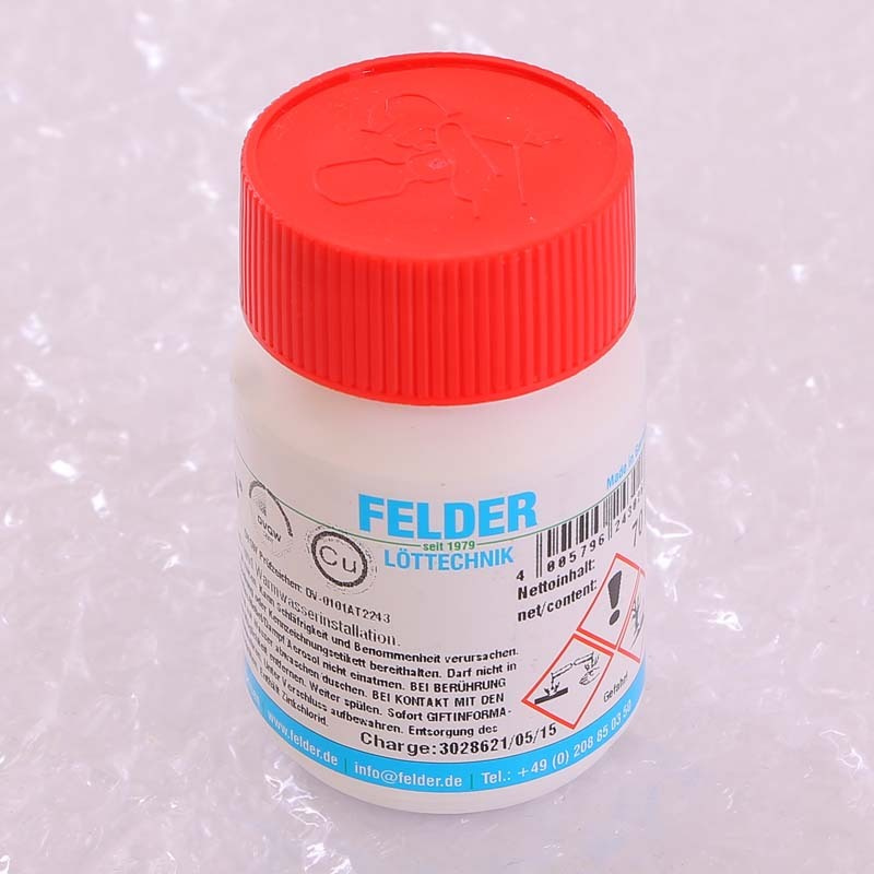 Флюс для мягкого припоя Cu-Roplus FELDER 70 г - купить с доставкой по ...