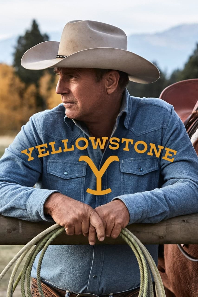 плакат, постер Йеллоустоун (Yellowstone, с 2018г) на бумаге, размер 30х42см  #1